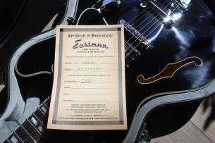 EASTMAN T486B Bigsby Black Custom, Hardcase, 4, 07 KG