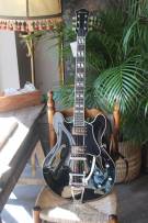 EASTMAN T486B Bigsby Black Custom, Hardcase, 4, 07 KG