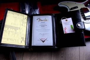 FENDER Custom Shop Custom Shop 1963 Jazz Bass Journeyman Relic Faded Aged Sonic Blue, HARDCASE 4, 30 KG