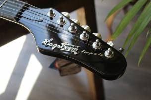 HAGSTROM HAGSTROM IMP-TSB Retroscape Series Impala Tobacco Sunburst, 3, 50 KG