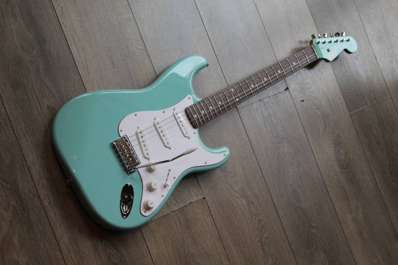 TOKAI TST104 Goldstar Sound MIJ, Sonic Blue with Matching