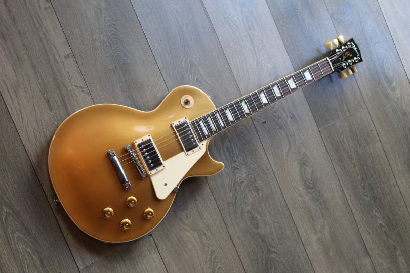 GIBSON Les Paul Standard 50s, Gold Top, HARDCASE, 4, 18 KG