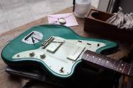FENDER Limited Traditional II 60s Jazzmaster FSR Sherwood Green w/ 1965 Headstock, GIGBAG , 3, 47 KG