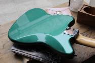 FENDER Limited Traditional II 60s Jazzmaster FSR Sherwood Green w/ 1965 Headstock, GIGBAG , 3, 47 KG