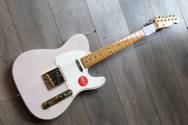 SQUIER FSR Classic Vibe™ '50s Telecaster, Maple Fingerboard, Parchment Pickguard, Gold Hardware, White Blonde