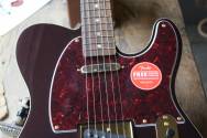 SQUIER Limited FSR Classic Vibe '60s Custom Telecaster in Oxblood With Gold Hardware