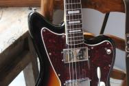 FENDER MIJ Traditional Limited Edition '60s CuNiFe Jazzmaster HH Three Color Sunburst, GIGBAG, 3, 46 KG