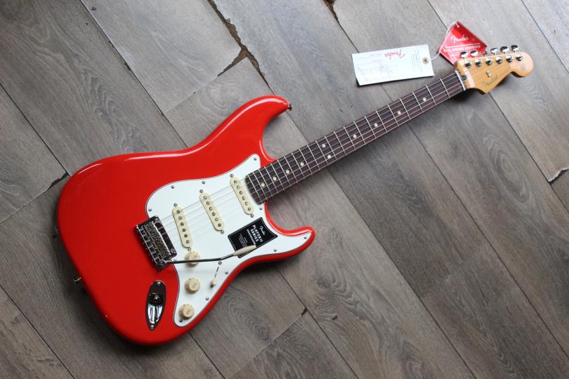 FENDER Player II Stratocaster, Slab Rosewood, Coral Red, 3, 85 KG