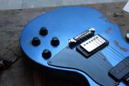MAYBACH Special Edition for Estudio 54 Lester JR Single Cut P-90+Paf in Pelham Blue HARDCASE, 2, 99 KG
