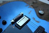 MAYBACH Special Edition for Estudio 54 Lester JR Single Cut P-90+Paf in Pelham Blue HARDCASE, 2, 99 KG