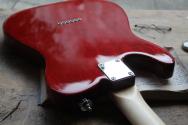 CIMA GUITARS Cima TL Nitro-Red A/PS, HARDCASE, 4, 01 KG