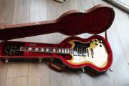 GIBSON "Gary Clark Jr. Signature SG Gloss Yellow Vintage Cherry" HARDCASE, PAPERS, 3, 035 KG