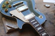 GIBSON Les Paul Standard Custom Shop Oxford Gray, DEMO , HARDCASE,PAPERS, 3, 99 KG