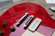 GIBSON Les Paul Deluxe Original of 1976 with P90 Red HARDCASE, 4, 79 KG