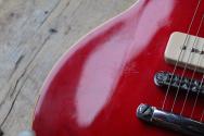 GIBSON Les Paul Deluxe Original of 1976 with P90 Red HARDCASE, 4, 79 KG