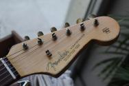 FENDER Custom Shop Limited Edition 1964 L-Series Stratocaster Heavy Relic, 3A Rosewood Fingerboard, Aged Olympic White, HARDCASE