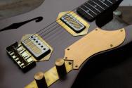 LUNG GUITARS "Custom Series Bronze Metalic" HARDCASE, PAPERS, 3, 41 KG