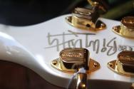 GRETSCH G8424T Hand Signed Billy Duffy Signature Falcon™ LTD with Bigsby®, Ebony Fingerboard,Vintage White Lacquer,HARDCASE