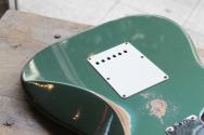 FENDER Limited Edition 1964 L-Series Stratocaster® Heavy Relic®, 3A Rosewood Fingerboard, Aged Sherwood Green Metallic 3.64 Kg