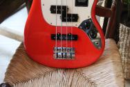 FENDER Player II Bass Mustang PJ, Coral Red, 3, 51 KG