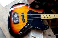 G&L Tribute Series JB, Maple, Three Tone Sunburst