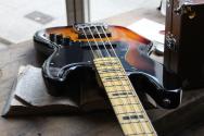 G&L Tribute Series JB, Maple, Three Tone Sunburst