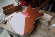 DANELECTRO 59 DC Short Scale Bass, Copper