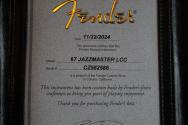FENDER Custom Shop 1967 Jazzmaster DLX Closet Classic, 3A Rosewood Fingerboard, 3-Color Sunburst HARDCASE, 3, 72 KG