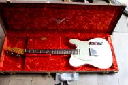 FENDER Custom Shop Limited 60 Tele, Relic Aged Olympic White, HARDCASE, 3, 38 KG