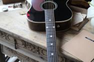GRETSCH Nick 13 Outlaw Heart Grand Concert, Rosewood Fingerboard, Black