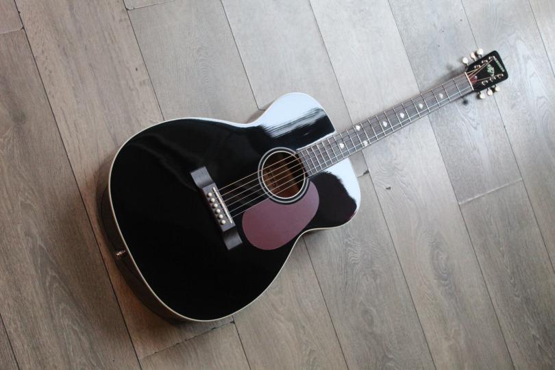 GRETSCH Nick 13 Outlaw Heart Grand Concert, Rosewood Fingerboard, Black