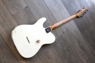 FENDER Custom Shop Limited 60 Tele, Relic Aged Olympic White, HARDCASE, 3, 38 KG