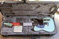 FENDER American Ultra Luxe Telecaster,Transparent Green