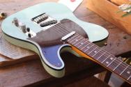 FENDER American Ultra Luxe Telecaster,Transparent Green
