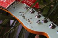 FENDER American Ultra Luxe Telecaster,Transparent Green