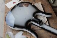 DANELECTRO "´58 Longhorn Baritone Black Burst"