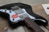 SQUIER Paranormal Rascal Bass HH, Metallic Black