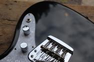 SQUIER Paranormal Rascal Bass HH, Metallic Black