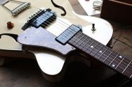 GODIN "5th Ave TL Kingpin P90 Trans Cream HG" GODIN GIGBAG