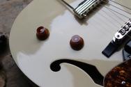 GODIN "5th Ave TL Kingpin P90 Trans Cream HG" GODIN GIGBAG