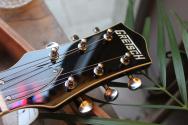 GRETSCH "G6199 Billy-Bo, "G" Cutout Tailpiece, TV Jones®, Rosewood Fingerboard, Firebird Red" HARDCASE, PAPERS