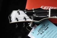 GRETSCH "G6199 Billy-Bo, "G" Cutout Tailpiece, TV Jones®, Rosewood Fingerboard, Firebird Red" HARDCASE, PAPERS