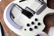 DANELECTRO Sitar White Crackle