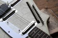 DANELECTRO Sitar White Crackle