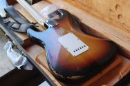 FENDER Custom Shop Limited 1964 L-Series Stratocaster Heavy Relic, 3A Rosewood Fingerboard, 3 Tone Sunburst.HARDCASE, 3, 62 KG