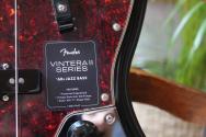 FENDER Vintera II '60s Jazz Bass®, Rosewood Fingerboard, Black, GIGBAG, 4, 15 KG