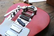 FENDER Stories Collection Mike Campbell Red Dog Telecaster, Maple Fingerboard, Red Dog Red, HARDCARE, 3, 90 KG