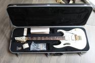 IBANEZ JEM7V White (F0713097) with her papers and original Hardcase, 3, 59 KG