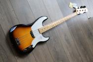 FENDER Made in Japan Traditional Original 50s Precision Bass®, Maple Fingerboard, 2-Color Sunburst, GIGBAG, 3, 23 KG