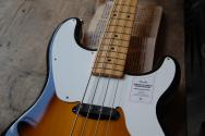 FENDER Made in Japan Traditional Original 50s Precision Bass®, Maple Fingerboard, 2-Color Sunburst, GIGBAG, 3, 23 KG